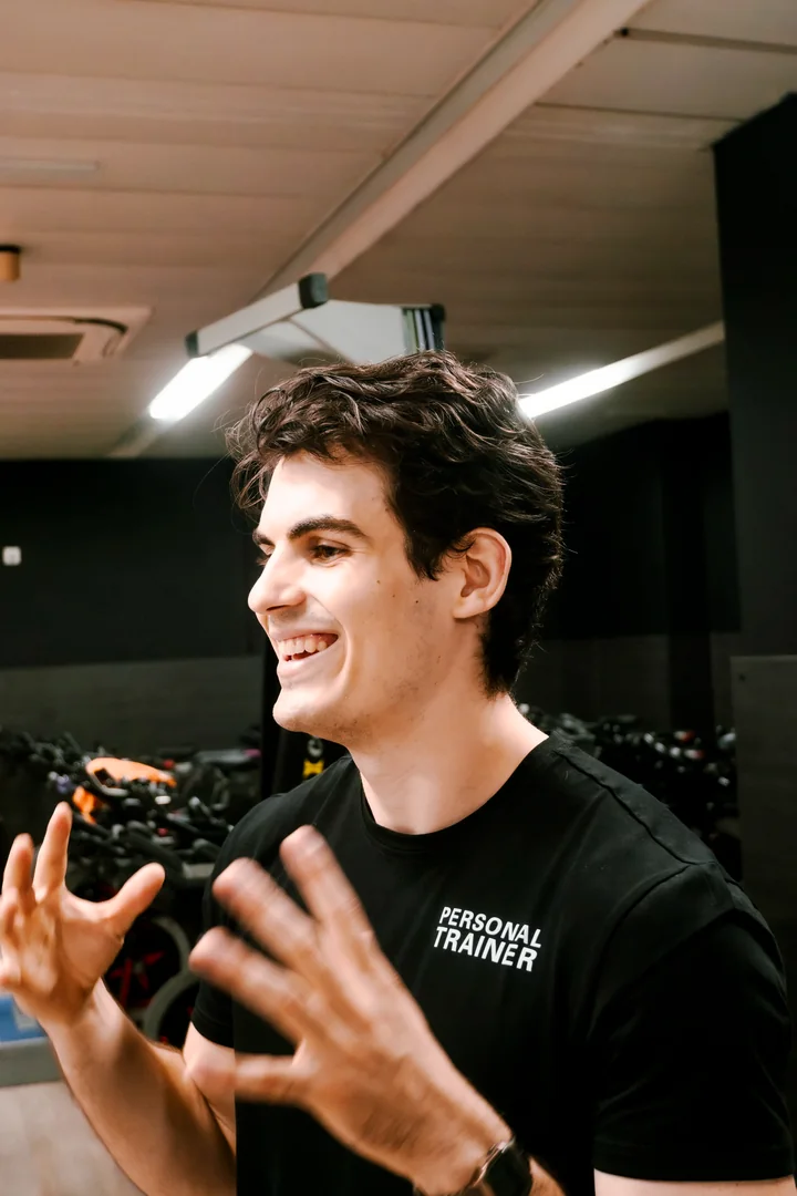 Igor pendant une séance d&rsquo;entraînement